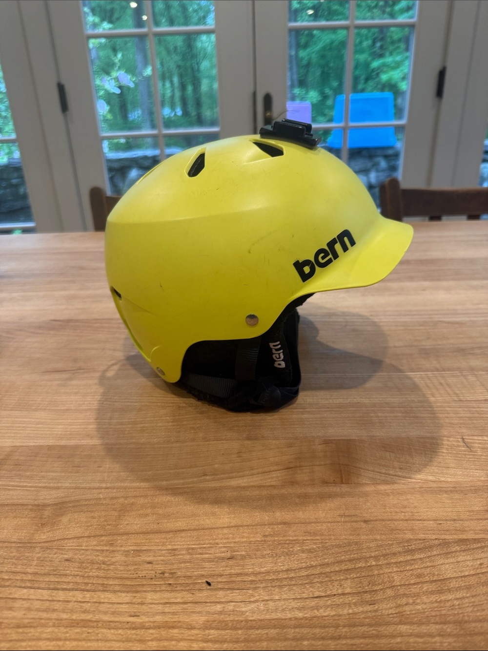 Bern Yellow Helmet